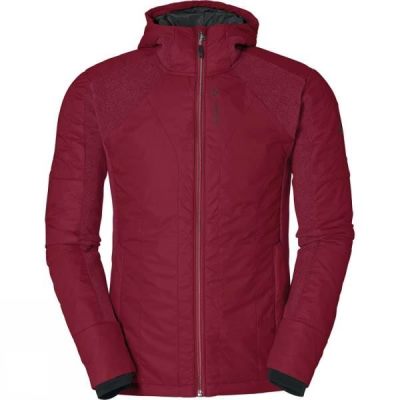 Chaquetas Vaude Risti Hombre - Rojas Oscuro - Chile XGE968072